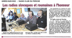 Article de l'Echo de Vibraye - 13 juin 2019